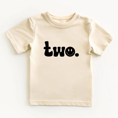 Two. Second birthday- Children's tee - Summit and Nest