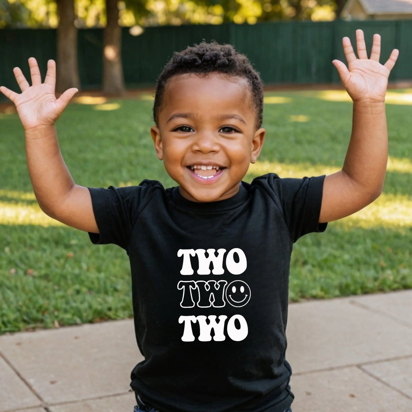 Two happy. Second birthday- Children's shirt - Summit and Nest