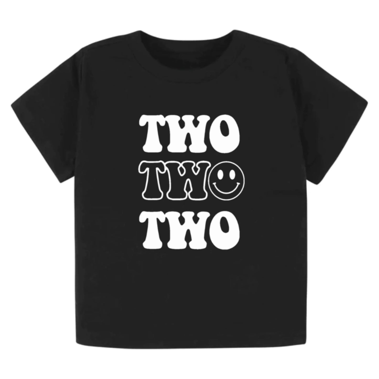 Two happy. Second birthday- Children's shirt - Summit and Nest