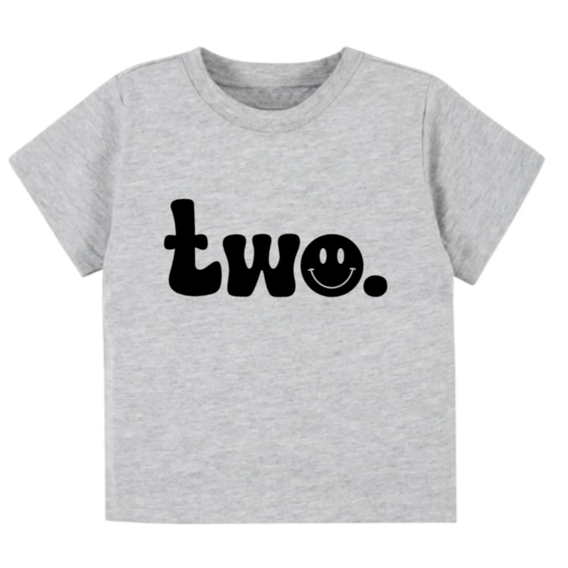 Two. Second birthday- Children's tee - Summit and Nest