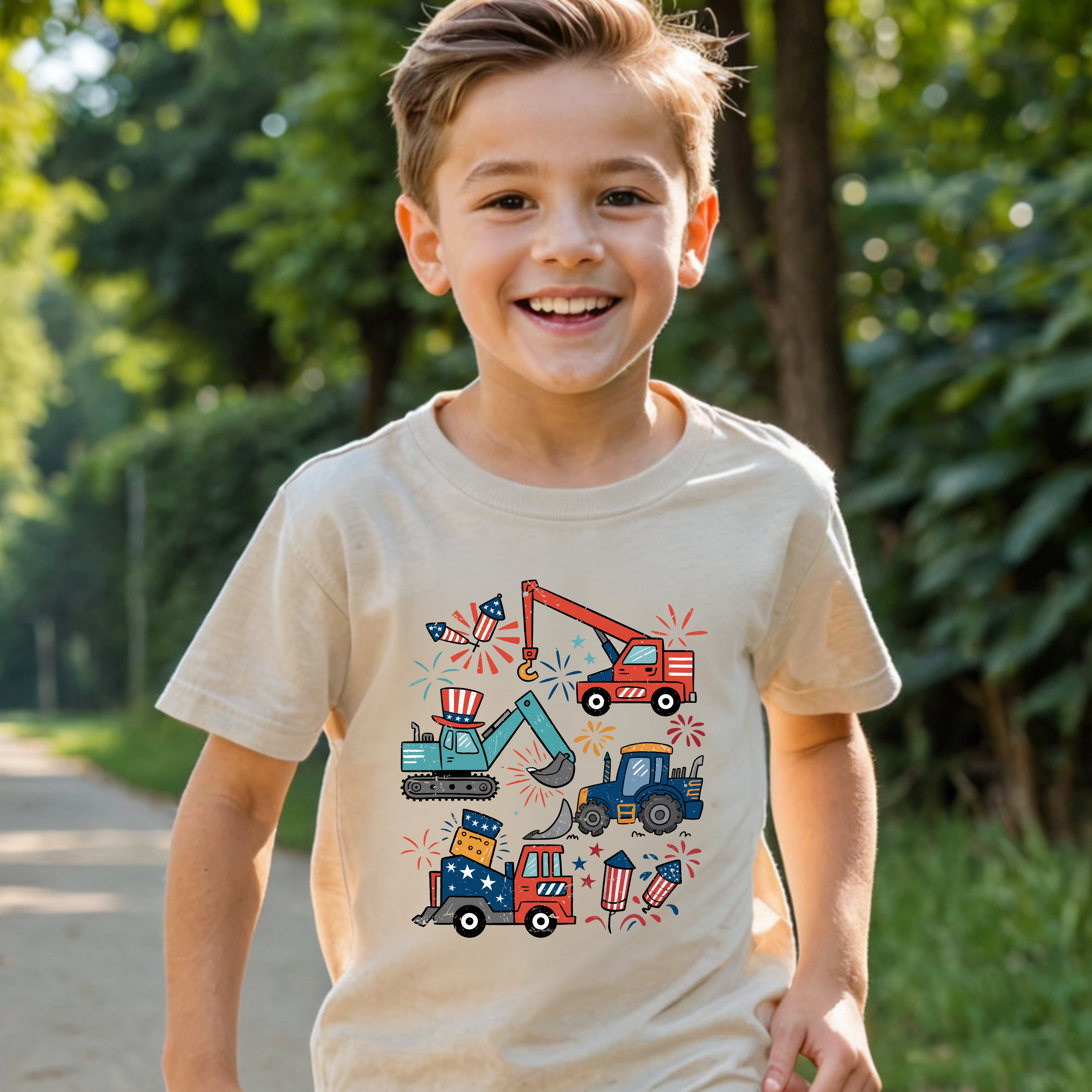 Diggin in the USA- Short sleeve tee and infant bodysuit - Summit and Nest
