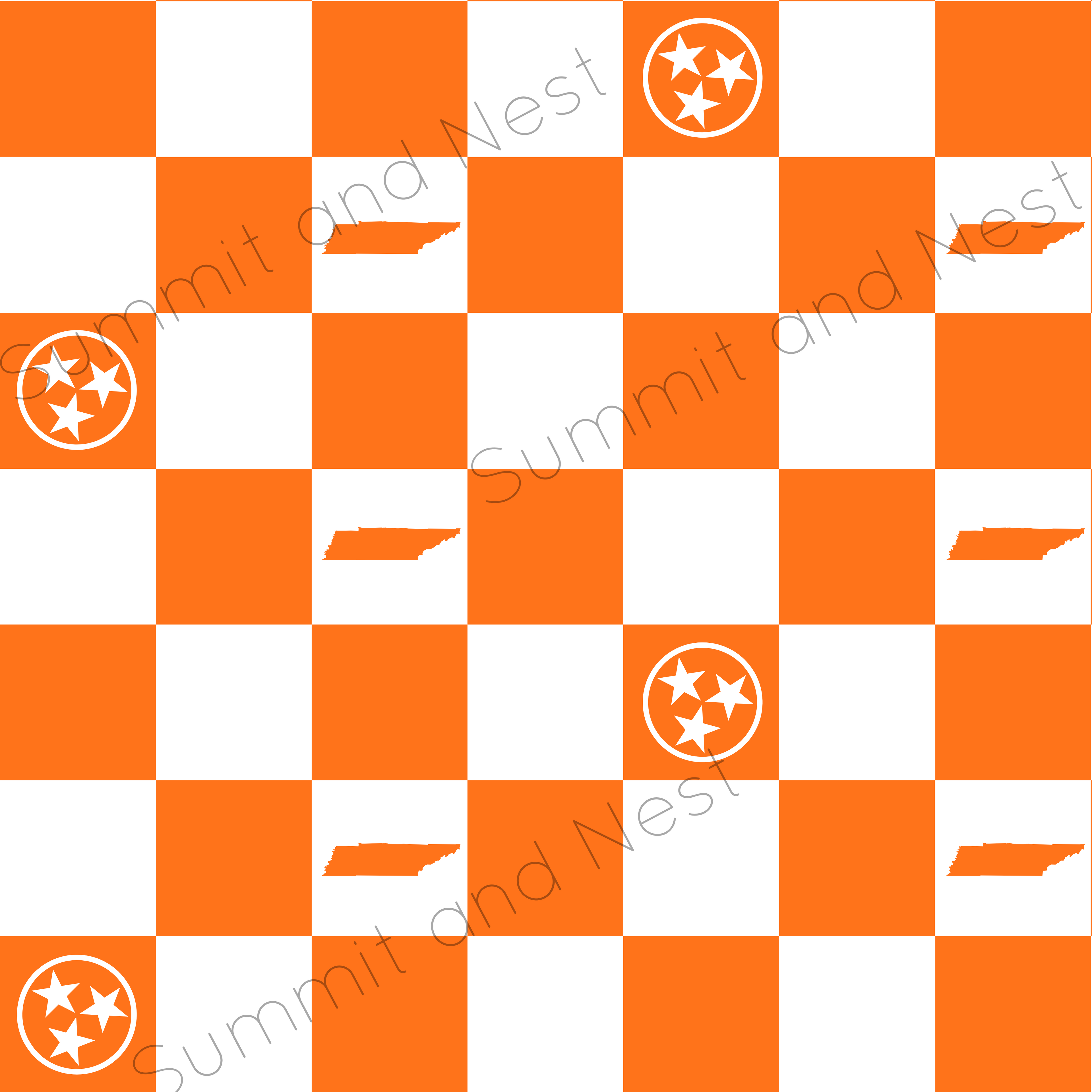 PREORDER- Tennessee Checkerboard- Bamboo convertible footie- Zippy pajamas - Summit and Nest