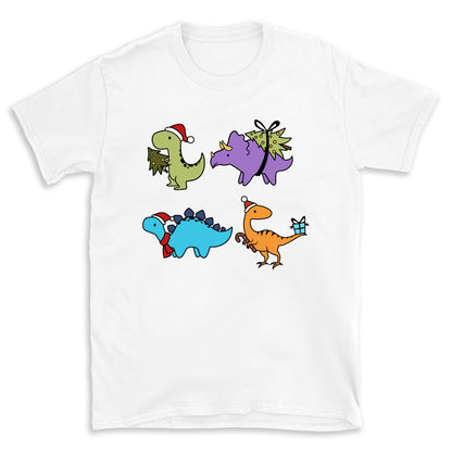 Christmas dinos- Children's shirt and infant bodysuit - Summit and Nest