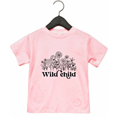 Wild child- Children's shirt and infant bodysuit - Summit and Nest