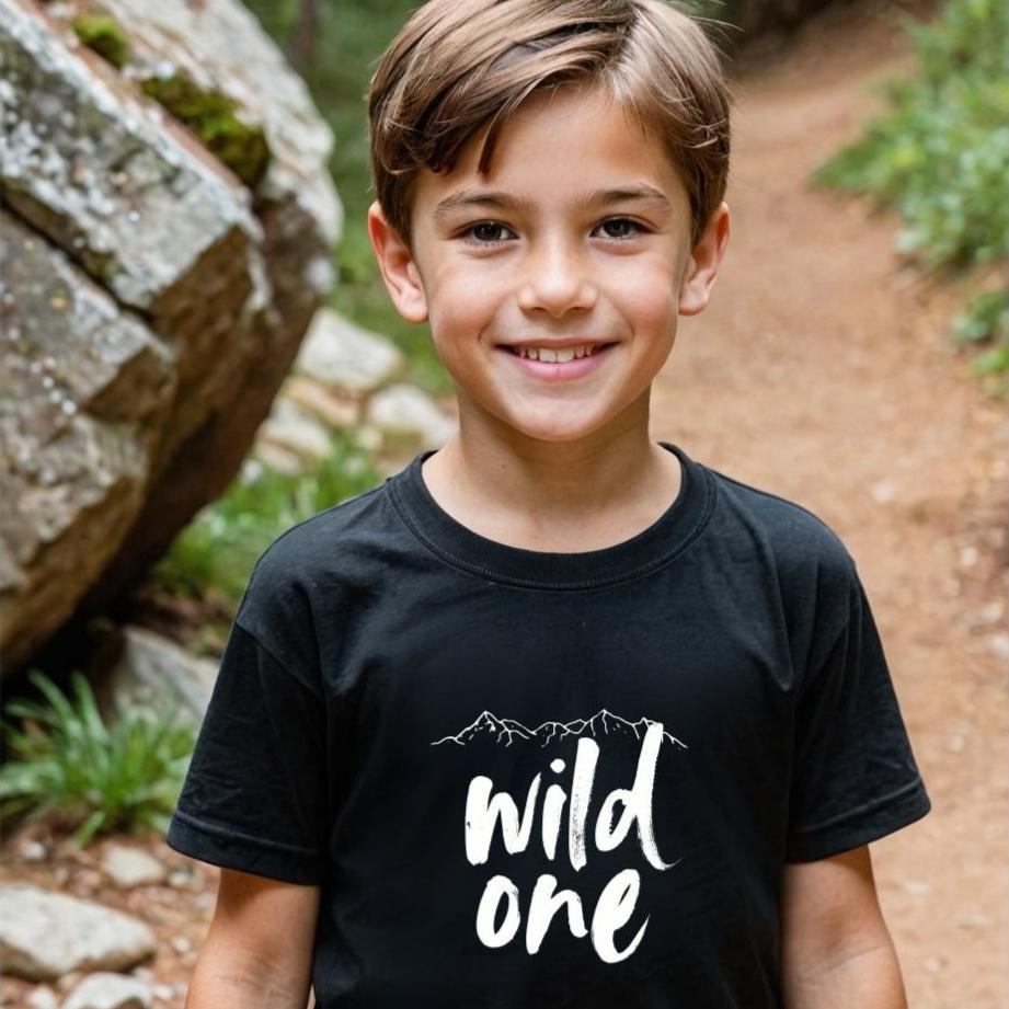 Wild one- Children's shirt and infant bodysuit - Summit and Nest