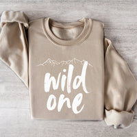 Wild one- Organic cotton infant and toddler sweatshirt - Summit and Nest