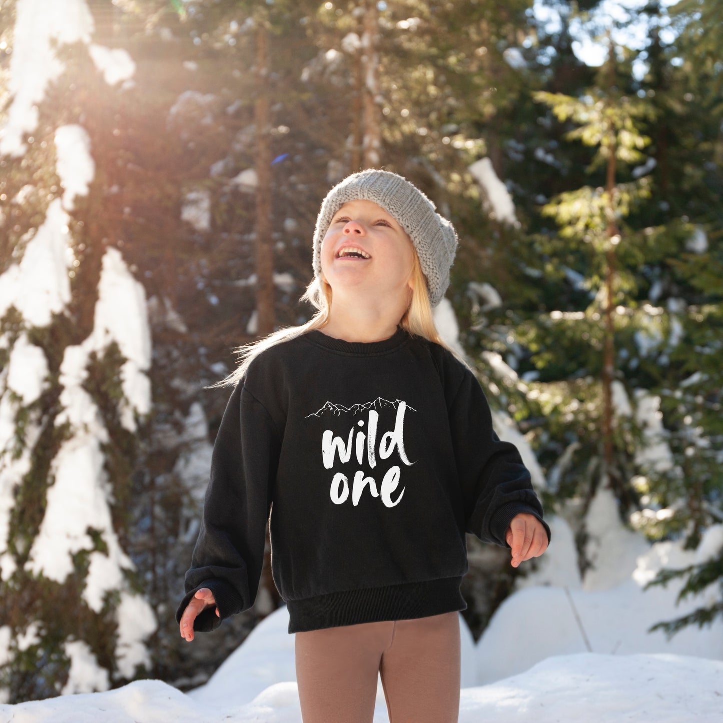 Wild one- Children's sweatshirt - Summit and Nest