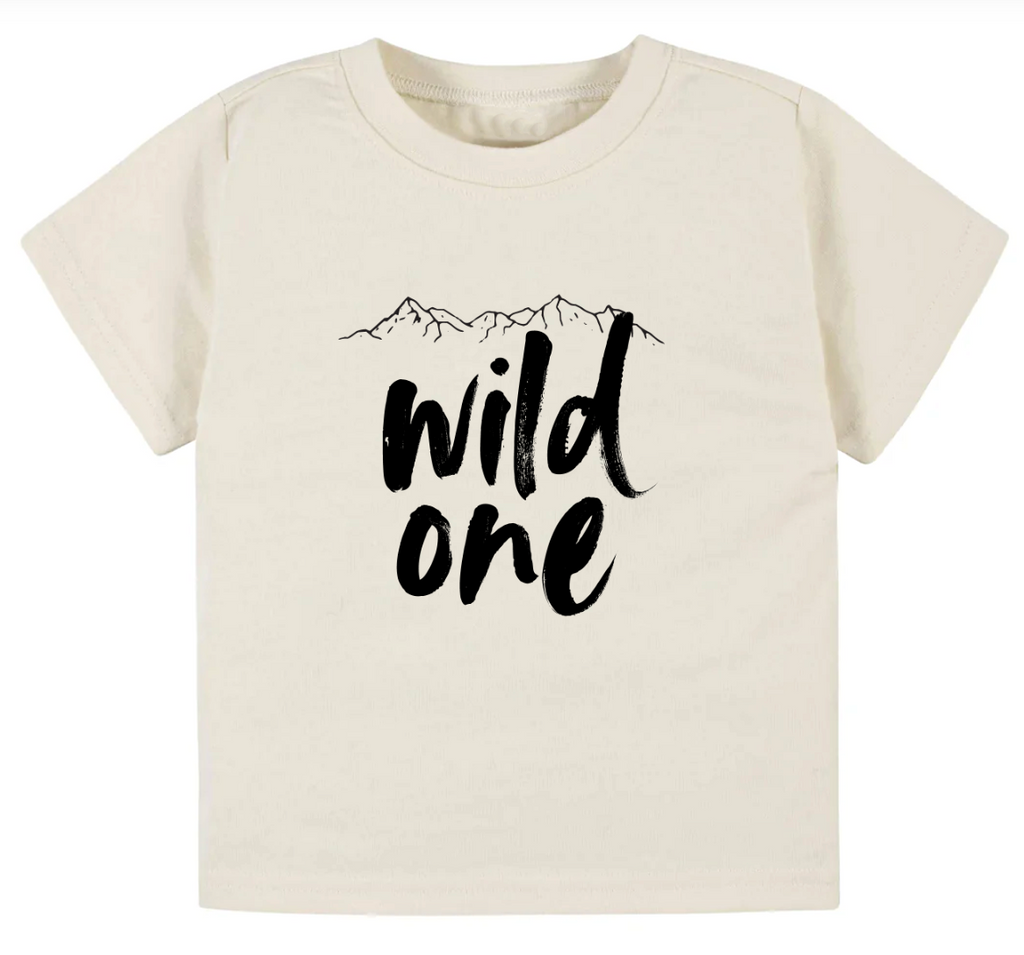Wild one- Children's shirt and infant bodysuit - Summit and Nest