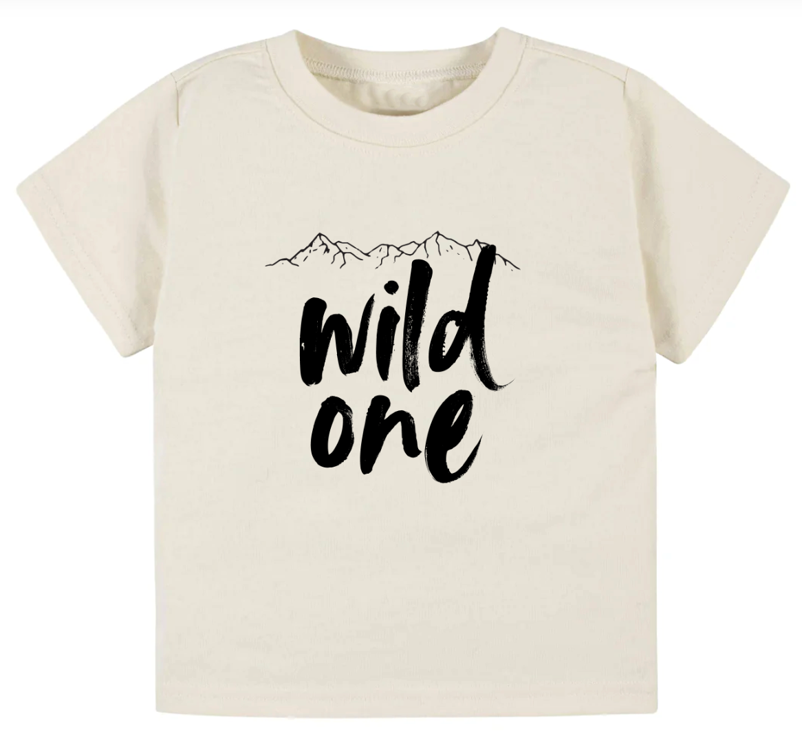 Wild one- Children's shirt and infant bodysuit - Summit and Nest