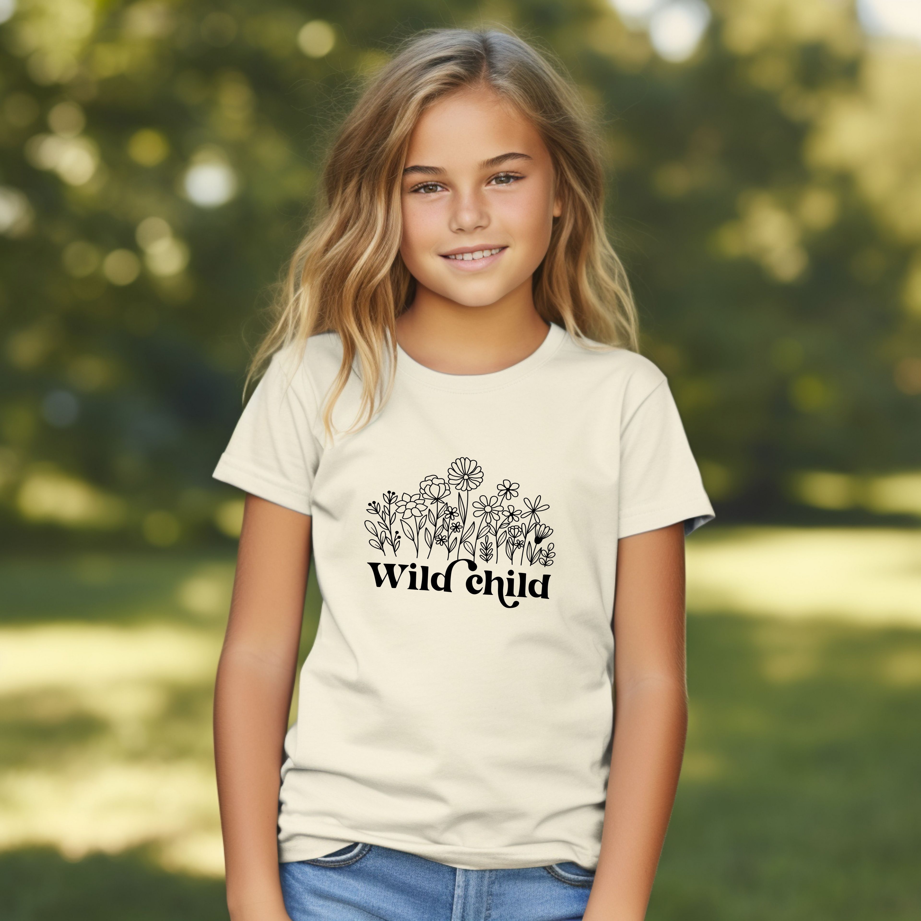 Wild child- Children's shirt and infant bodysuit - Summit and Nest